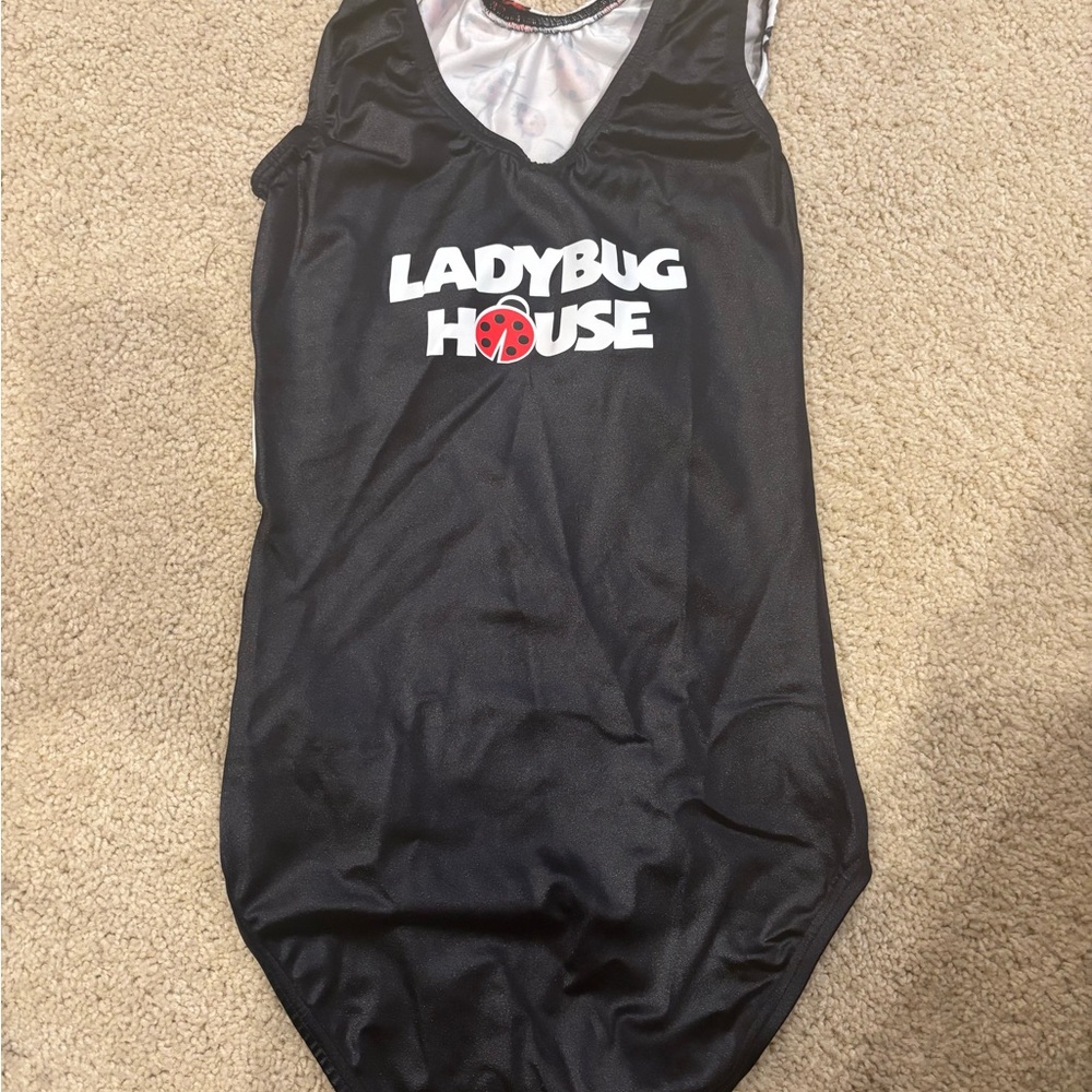 Ladybug Print Leotard - Picture 2 of 2